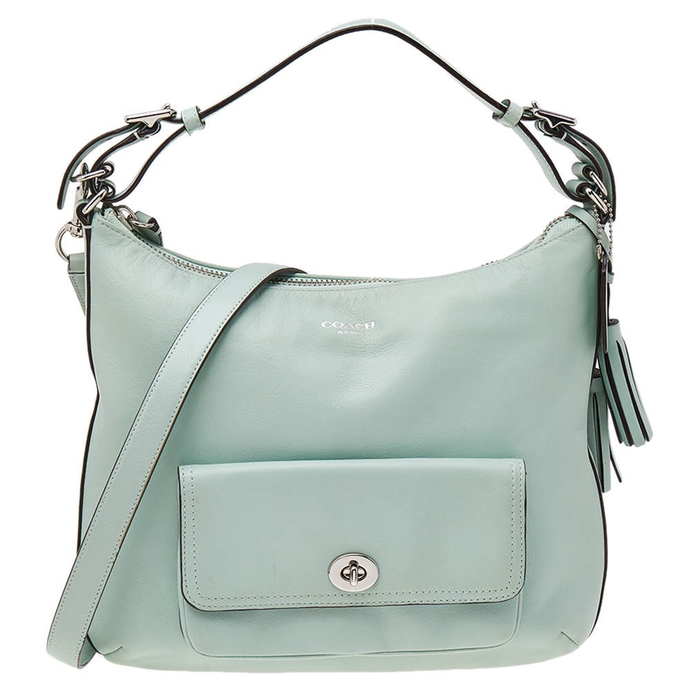 Legacy Courtenay Hobo In Leather Mint Green